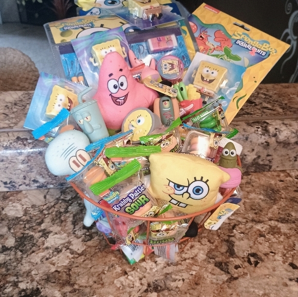 SpongeBob SquarePants Kids Gift Basket New - Picture 5 of 12
